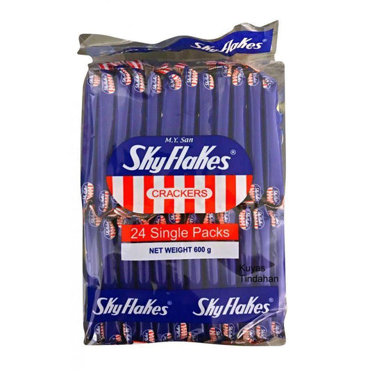 (Case) M.Y. San Skyflakes Crackers 600g (24 packs)*15