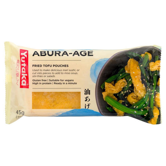 ❄️ Yutaka Abura-Age Fried Tofu Pouches 60 x 45g