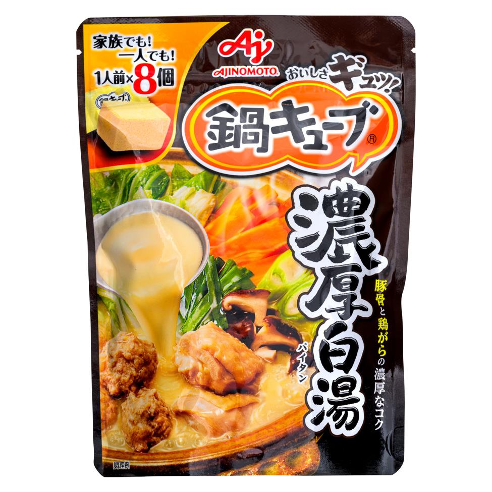 Ajinomoto Nabe Cube Hot Pot Soup Base (Rich Chicken White Soup) 8 x 73g