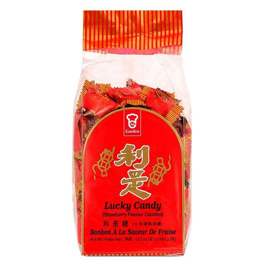 (Case) Garden Lucky Candy (Strawberry Flavour Candies) 嘉頓 利是糖 350g*30