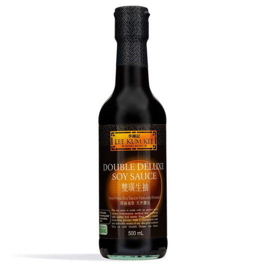 (Case) Lee Kum Kee Double Deluxe Soy Sauce 李錦記 雙璜生抽 500ml*12