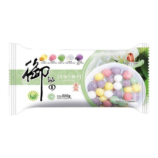 ❄️ Freshasia Mini Glutinous Rice Ball (Mixed Flavour) 香源 五福小圓子 24 x 300g