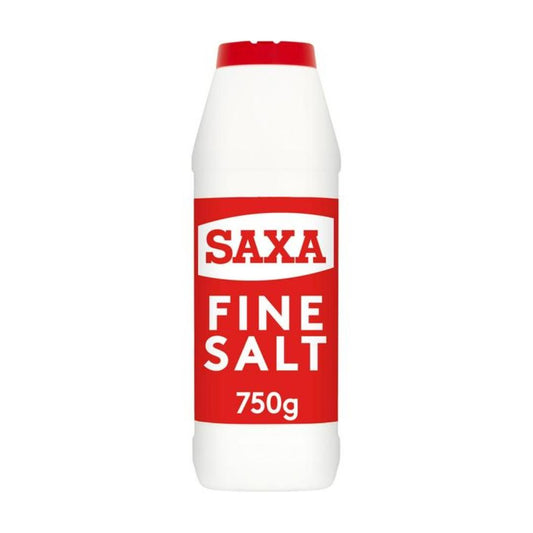 Saxa Table Salt Fine 12 x 750g