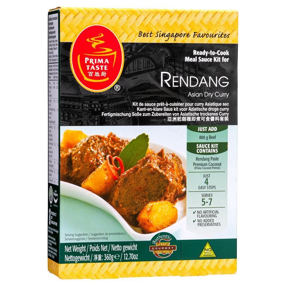 (Case) Prima Taste Ready-to-Cook Meal Sauce Kit for Rendang Asian Dry Curry 百勝廚 亞洲乾咖喱即煮可食醬料套裝 300g*8