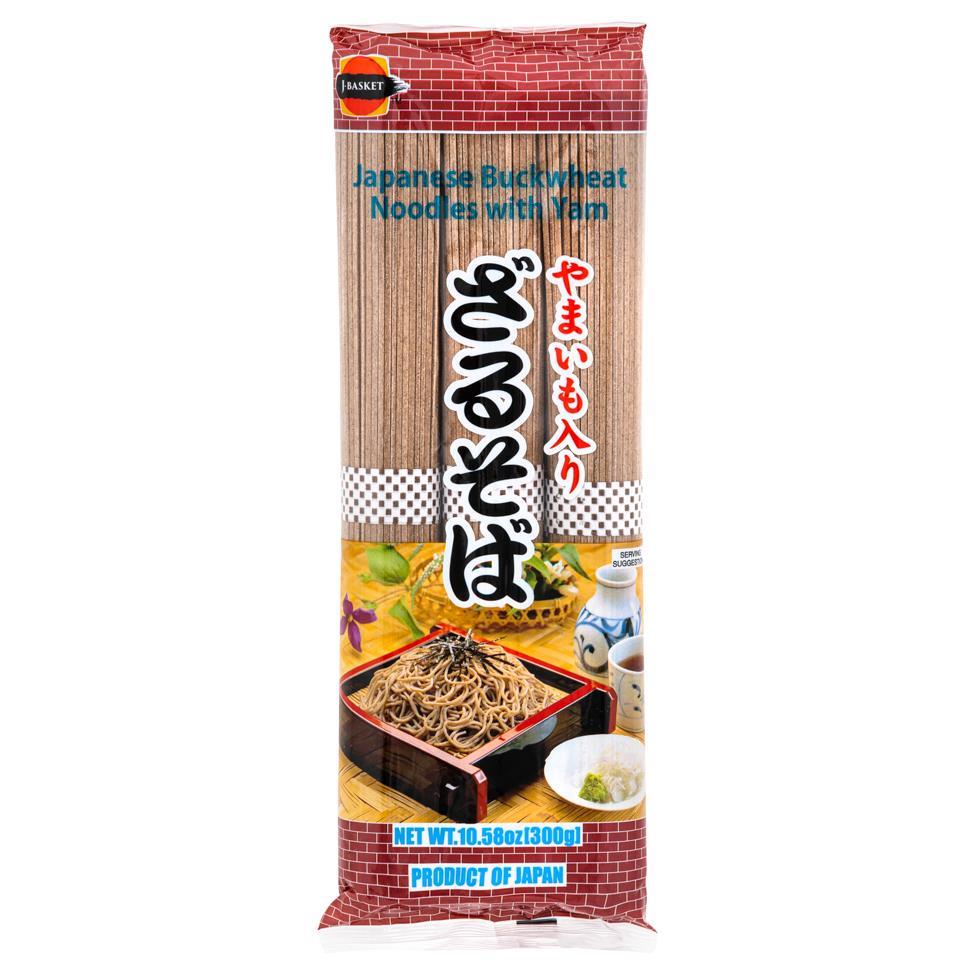 (Case) J-Basket Japanese Buckwheat Noodles with Yam 300g (3 pcs)*24