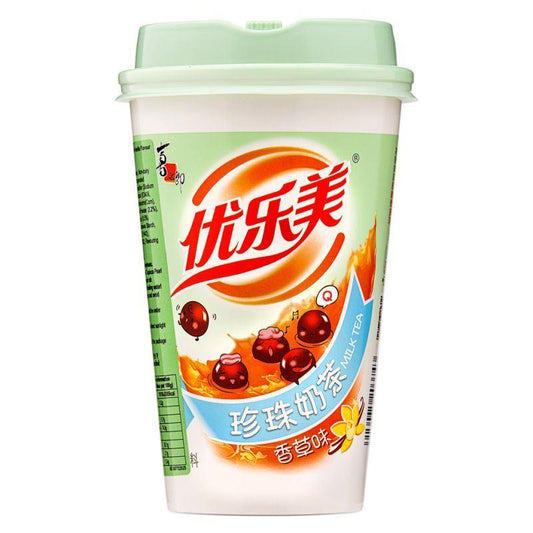 (Case) Xizhilang ST Instant Milk Tea Drink With Tapioca Pearl (Vanilla Flavour) 喜之郎 優樂美珍珠奶茶 (香草味) 70g*30