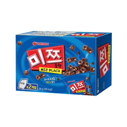Orion Miz Black Chocolate Snack 미쯔블랙이 16 x 84g