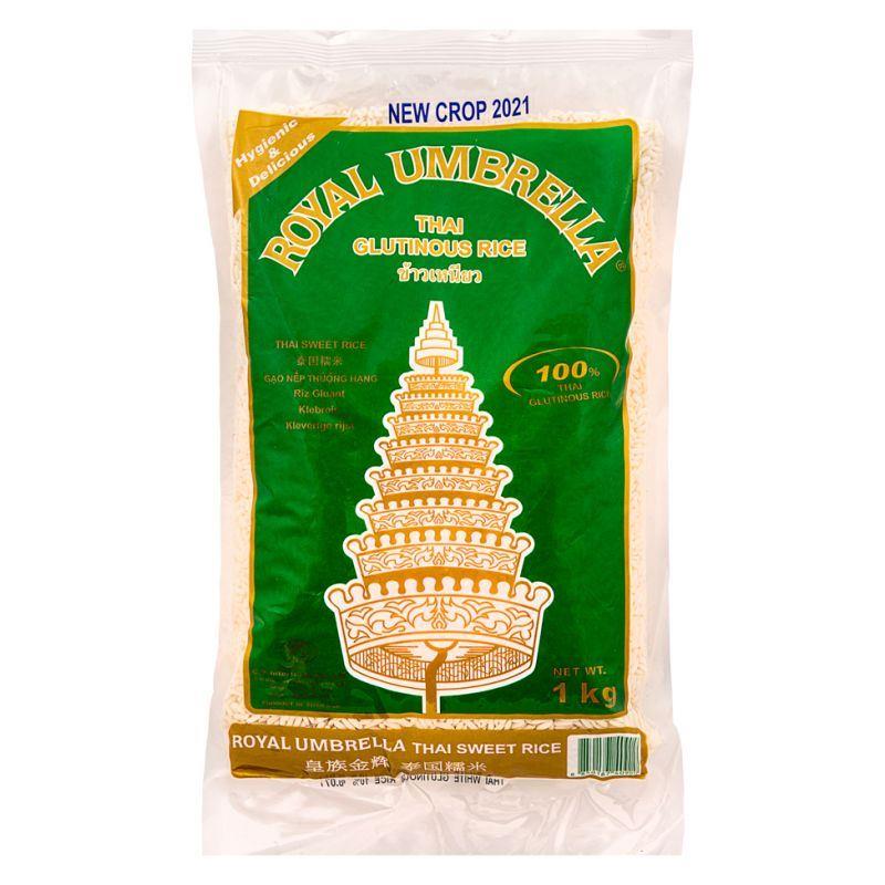 (Case) Royal Umbrella Thai Glutinous Rice 皇族金輝 泰國糯米 1kg*24