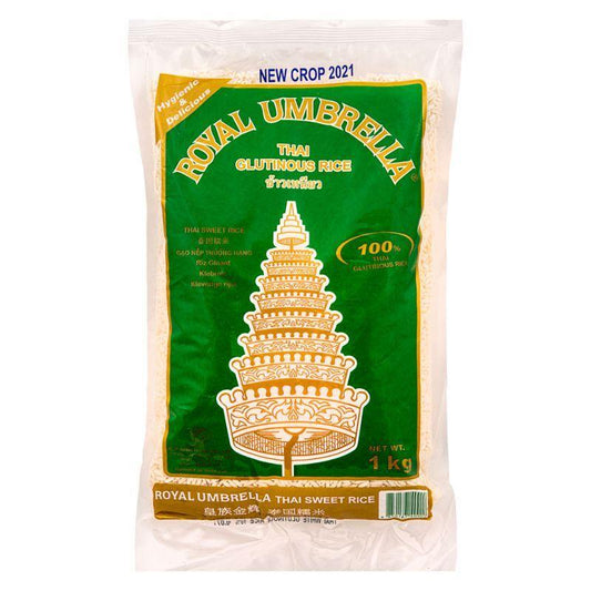 (Case) Royal Umbrella Thai Glutinous Rice 皇族金輝 泰國糯米 1kg*24