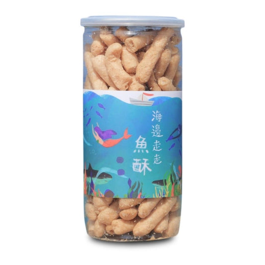 (Case) Hiwalk Fish Crisp 海邊走走 魚酥 120g*50