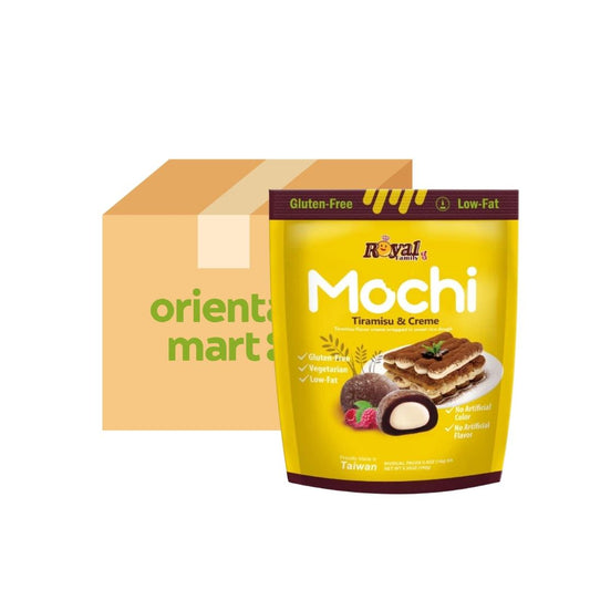 Royal Family Tiramisu & Creme Mochi 12 x 180g