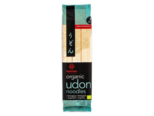 (Case) Hakubaku Organic Udon Noodles うどん 270g*8