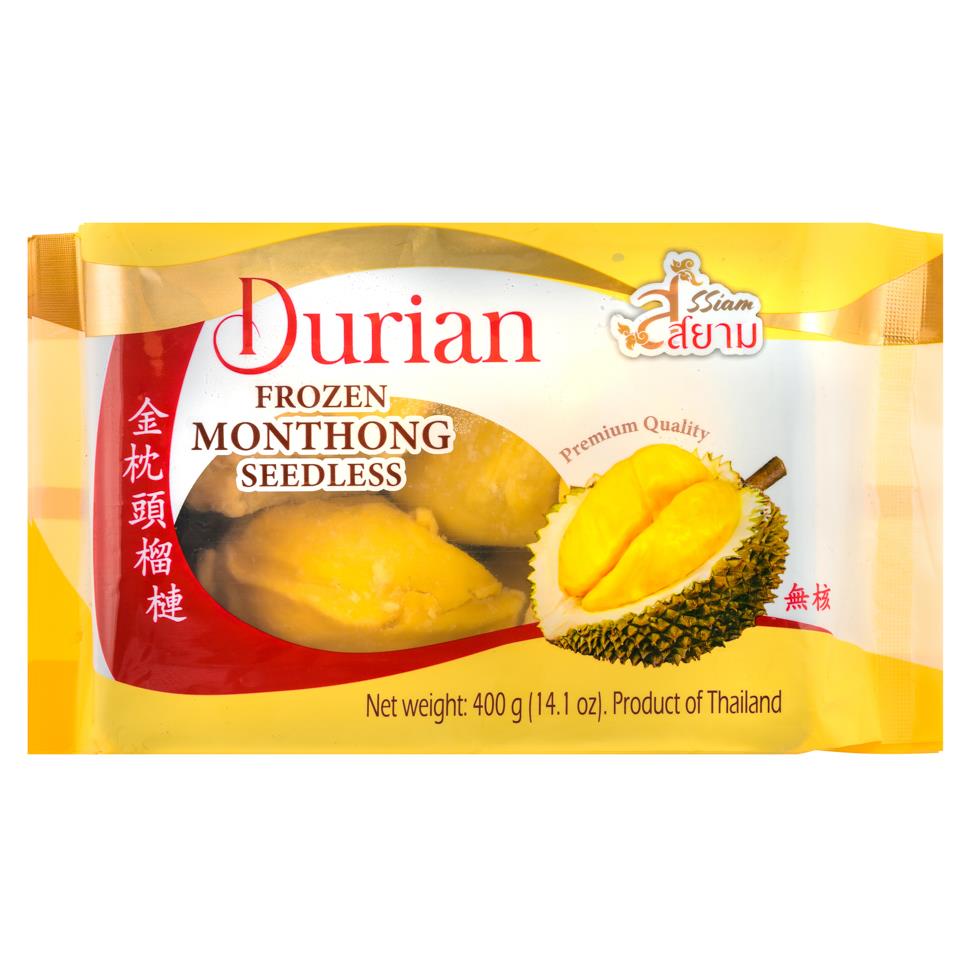 ❄️ JNS Fresh Frozen Durian - Seedless 12 x 400g