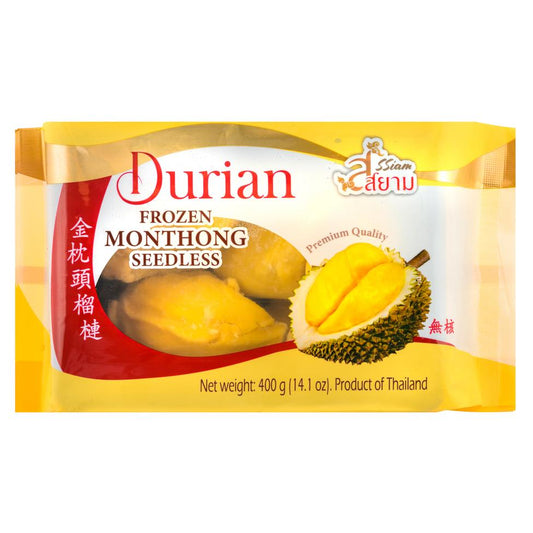❄️ JNS Fresh Frozen Durian - Seedless 12 x 400g