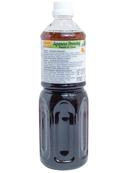 Nihon Shokken Japanese Dressing - Soy Sauce & Wasabi 1L