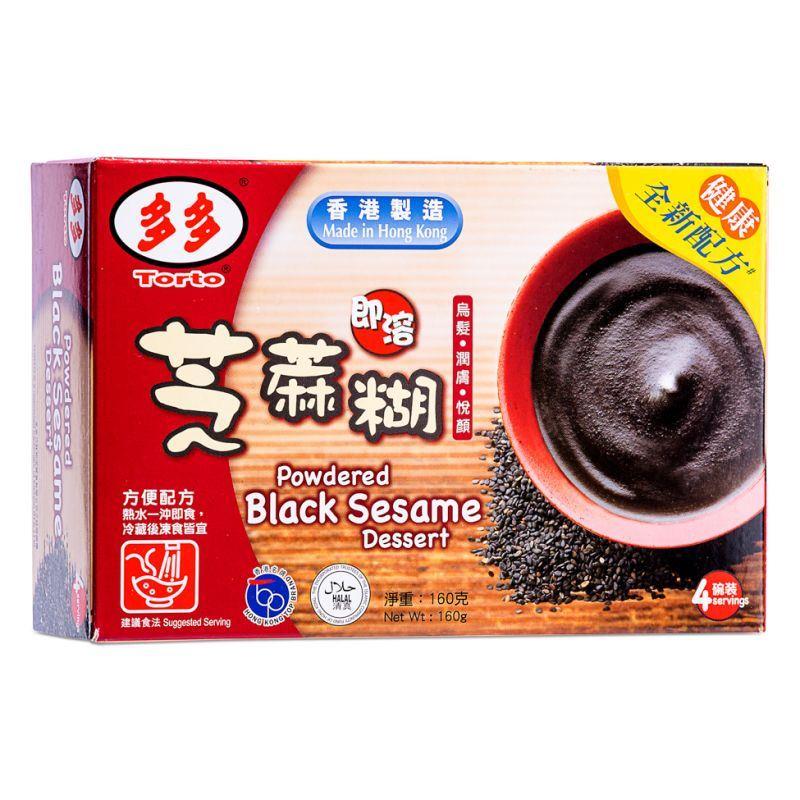 (Case) Torto Powdered Black Sesame Dessert 多多 即溶芝麻糊 160g*20