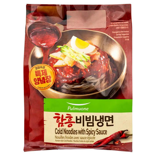 ❄️ Pulmuone Cold Noodles with Spicy Sauce 15 x 500g