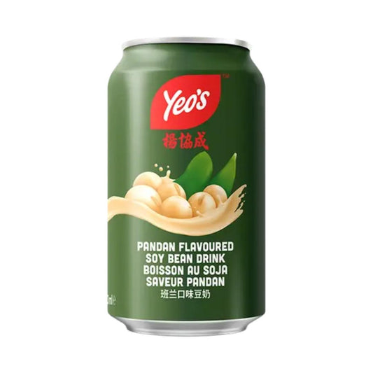 Yeo's Soy Bean Drink (Pandan Flavour) 楊協成 斑蘭口味豆奶 24 x 300ml