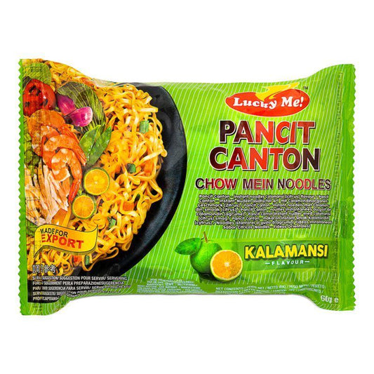 (Case) Lucky Me Pancit Canton Chow Mein Noodles (Kalamansi Flavour) 60g*24