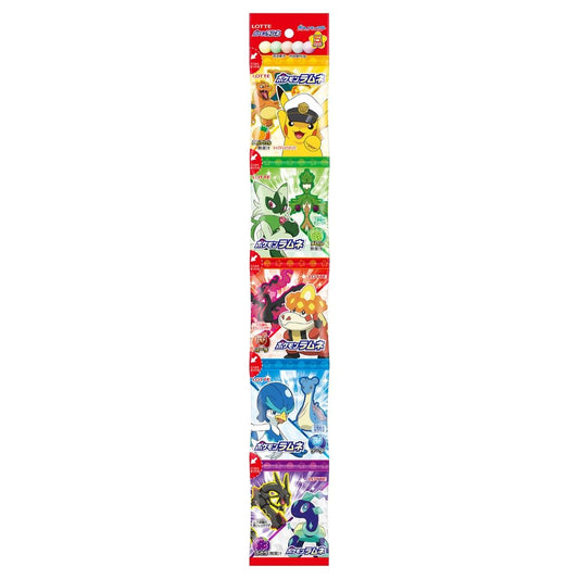 (Case) Lotte Pokemon Ramune Hard Candy (5 pack) 60g*12