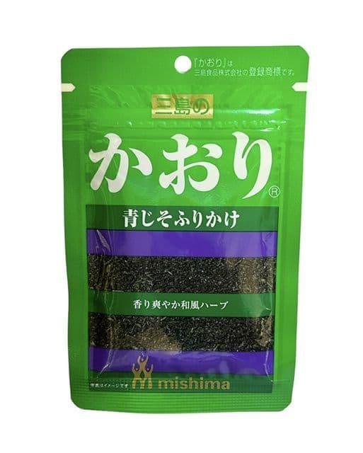 (Case) Mishima Furikake Rice Seasoning with Salted Perilla三島のかおり青じそふりかけ 13g*15