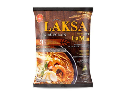 (Case) Prima Taste Singapore Laksa Wholegrain La Mian 百勝廚 新加坡叻沙全麥拉麵 144g*12