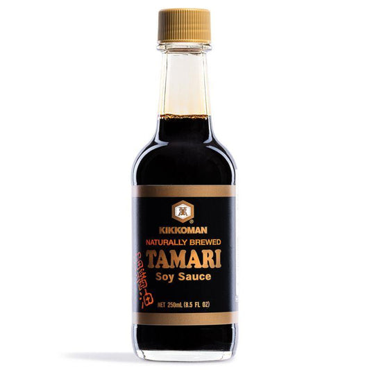 (Case) Kikkoman Naturally Brewed Tamari Soy Sauce 萬字 溜醬油 250ml*12