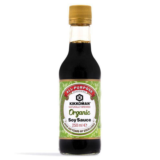 (Case) Kikkoman Naturally Brewed Organic Soy Sauce 萬字 有機醬油 250ml*6
