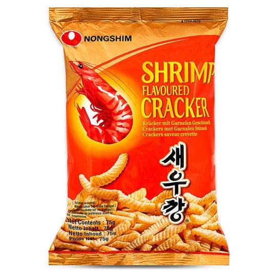 (Case) Nongshim Shrimp Flavoured Cracker (Original) 75g*20