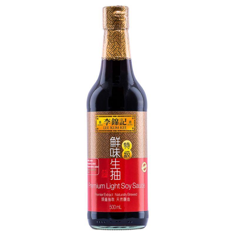Lee Kum Kee Premium Light Soy Sauce (L) 李錦記 特級鮮味生抽 (大) 12 x 500ml