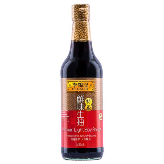 Lee Kum Kee Premium Light Soy Sauce (L) 李錦記 特級鮮味生抽 (大) 12 x 500ml