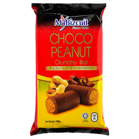 (Case) My Bizcuit Choco Peanut Crunchy Bar 100g*24