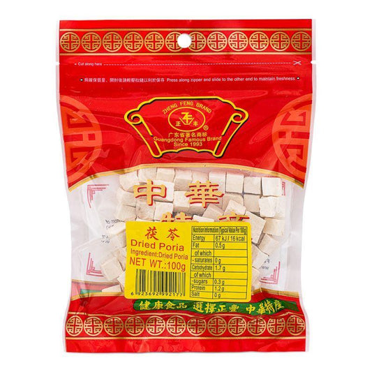 (Case) Zheng Feng Dried Poria 正豐 茯苓 100g*30