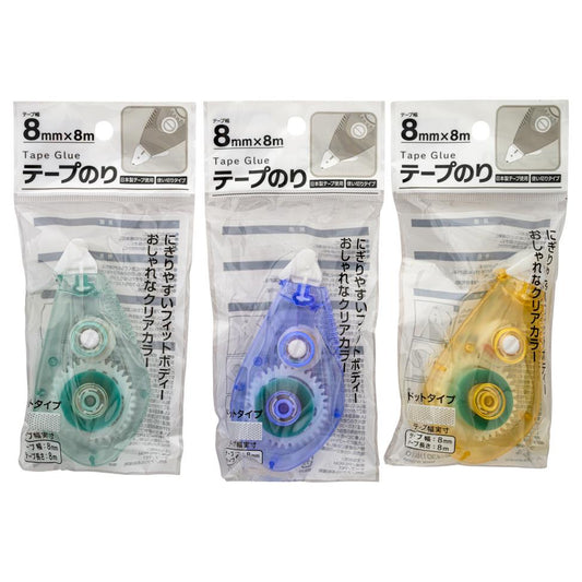 (Case) Tape Glue 8mm x 8mm 修正帶點點膠 8mm x 8mm *12