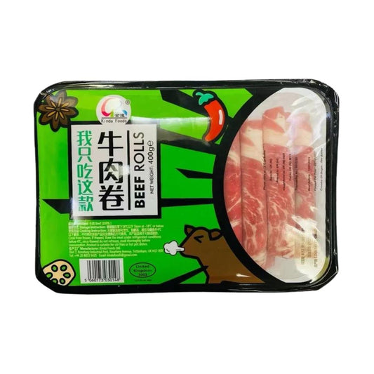 ❄️ Kinda Foods Beef Slices 金達 牛肉卷 18 x 400g