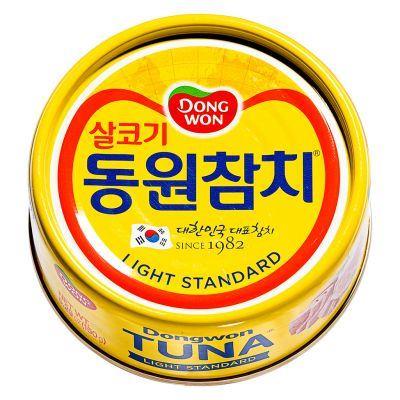 (Case) Dongwon Chunk Light Tuna in Oil (Light Standard) 살코기 동원참치 150g*48