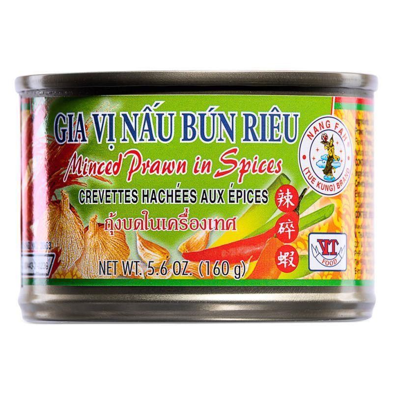 (Case) Nang Fah Minced Prawns in Soy Bean and Spices 辣碎蝦 160g*48