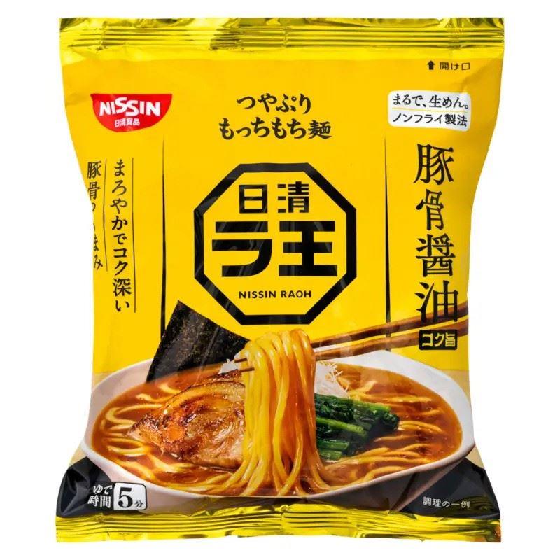 (Case) Nissin Raoh Tonkotsu Shoyu Soy Sauce Ramen 日清 ラ王豚骨醤油麺 100g*3*9