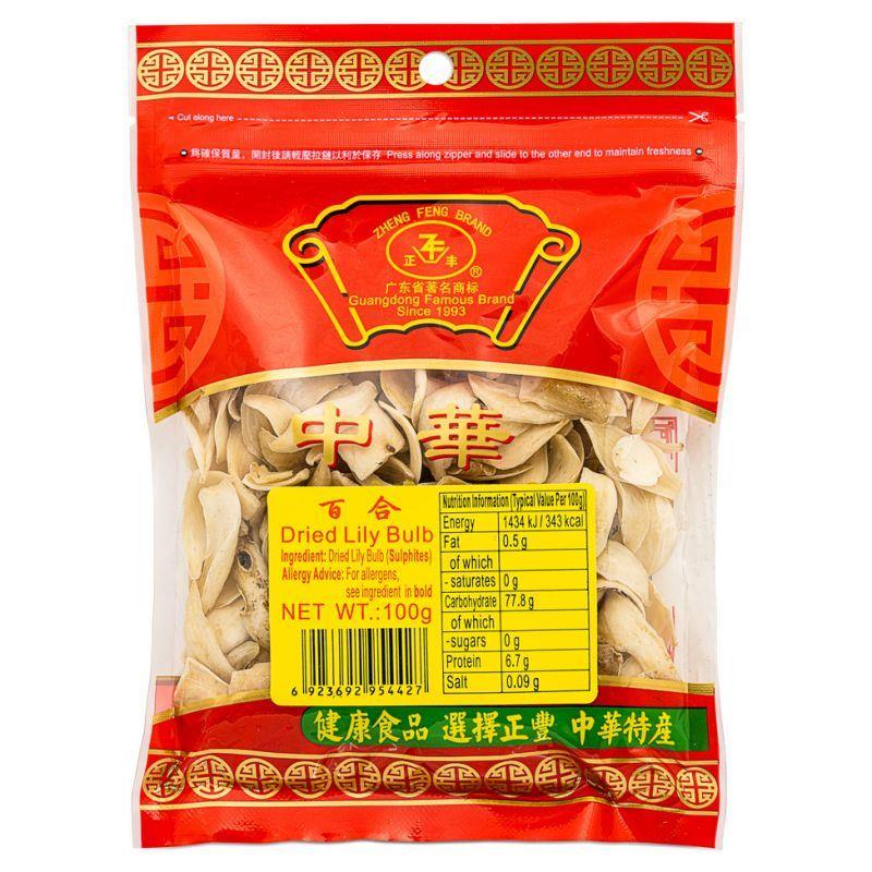 (Case) Zheng Feng Dried Lily Bulb 正豐 百合 100g*30