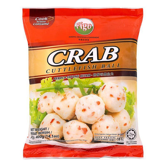 ❄️ Figo Crab Cuttlefish Ball 螃蟹味墨魚丸 30 x 400g
