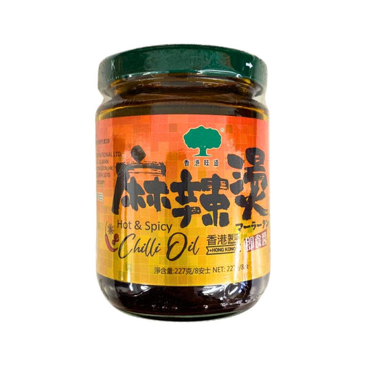 Giant Tree Hot & Spicy Chilli Oil 巨樹牌 麻辣燙 24 x 227g