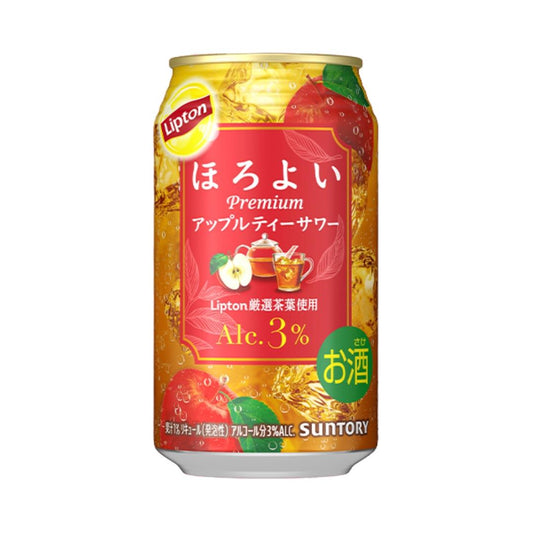 (Case) Suntory Horoyoi Lipton Apple Tea Sour (ABV 3%) 350ml*24