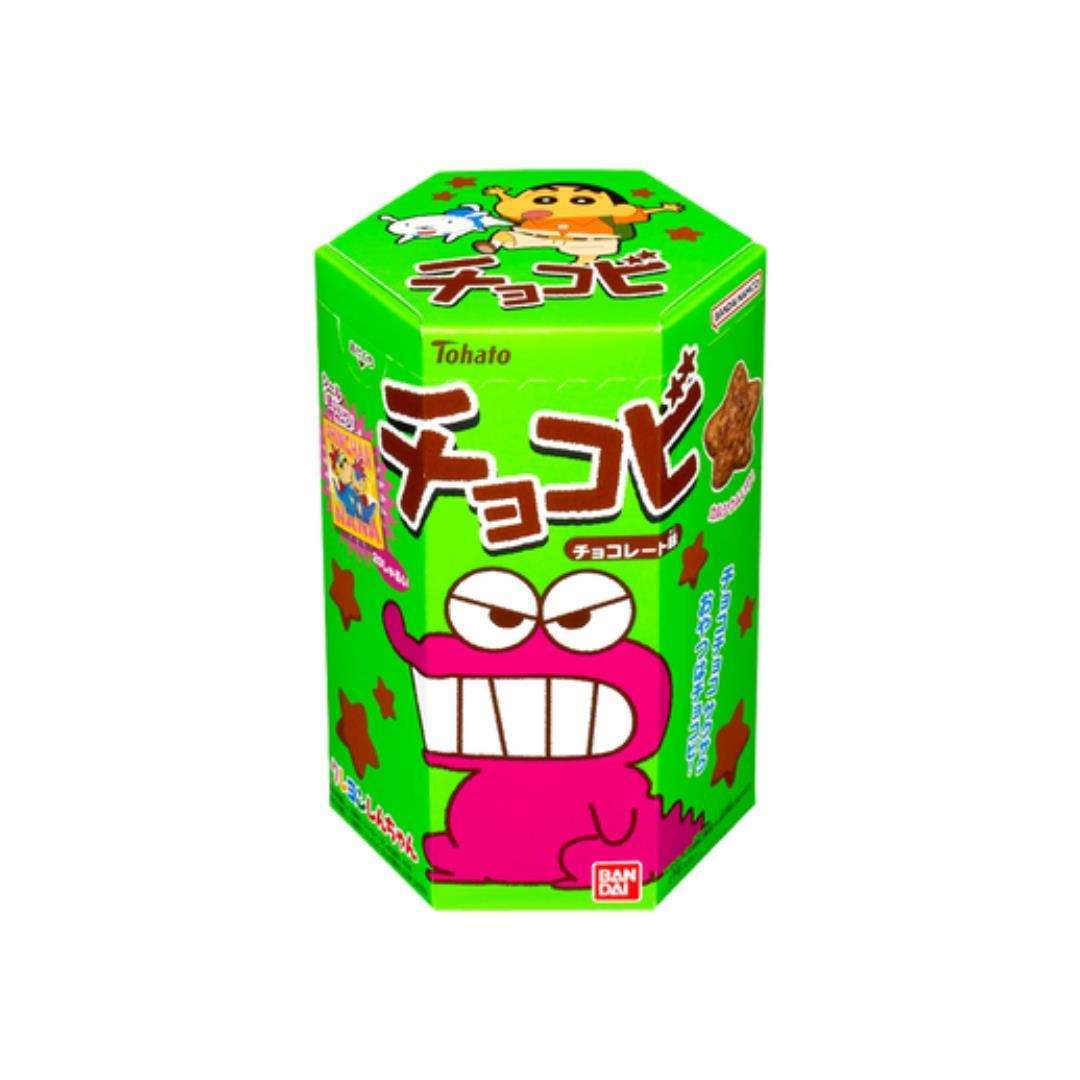 (Case) Tohato Crayon Shin-chan Chocolate Snack 25g*6*8