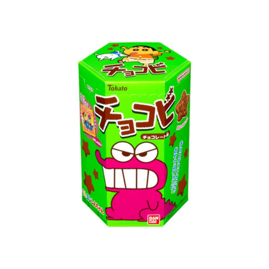 (Case) Tohato Crayon Shin-chan Chocolate Snack 25g*6*8
