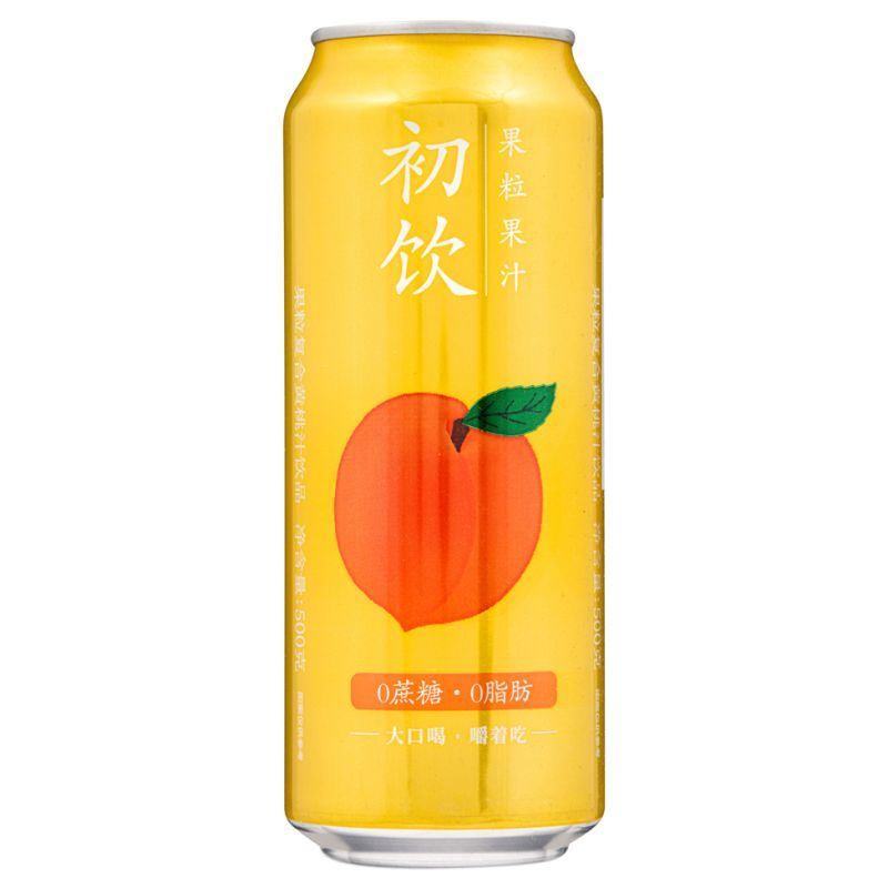 (Case) Chu Yin Fruit Drink (Yellow Peach) 初飲 果粒果汁飲品 (黃桃味) 500ml*15