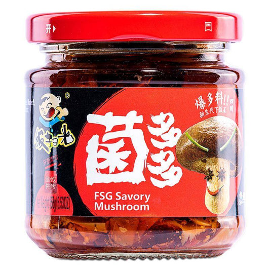 Fan Sao Guang Savory Mushroom 飯掃光 菌多多 15 x 158g