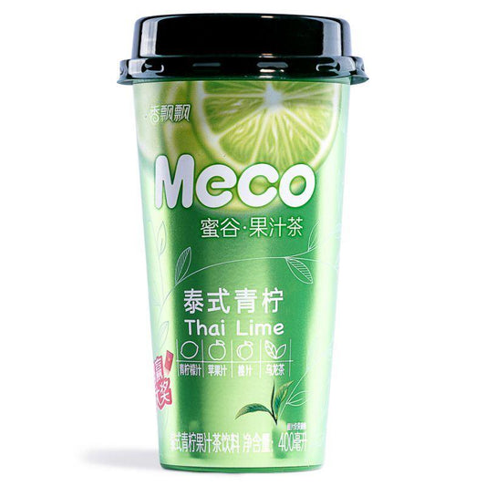 (Case) Xiang Piao Piao Meco Thai Style Lime Tea 香飄飄 蜜谷果汁茶 (泰式青檸) 400ml*15