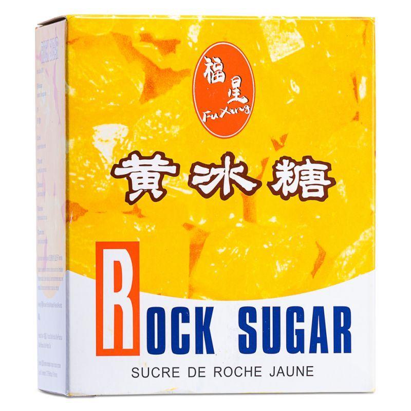 (Case) Fu Xing Rock Sugar 福星 黃冰糖 400g*50