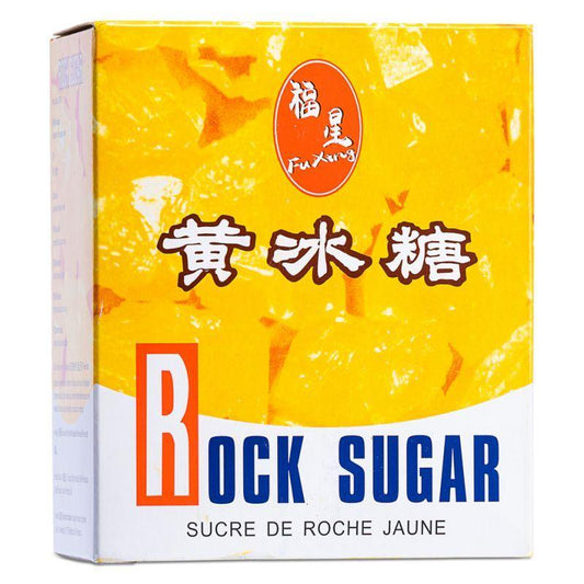 (Case) Fu Xing Rock Sugar 福星 黃冰糖 400g*50