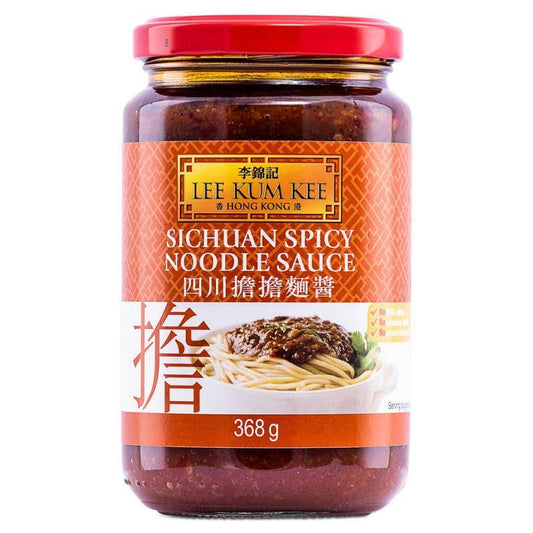 Lee Kum Kee Sichuan Style Spicy Noodle Sauce 李錦記 四川風味擔擔麵醬 12 x 368g